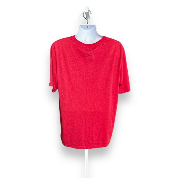 New NBA Atlanta Hawks Unisex Men's Short Sleeve Graphic Logo T-Shirt Red XL - Picture 2 of 5